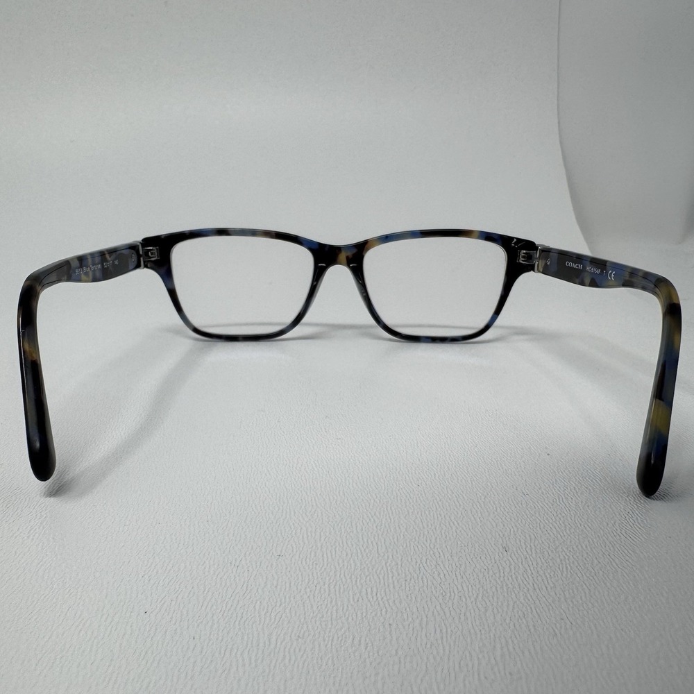 COACH HC6154F 5613 Blue Tortoise Authentic Eyeglass Sunglass Freames 52- 17‑140 - Picture 8 of 13
